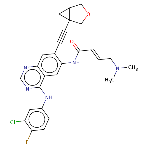 Chemical structure of BindingDB Monomer ID 582541