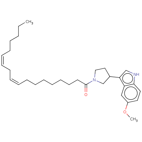 Chemical structure of BindingDB Monomer ID 582550