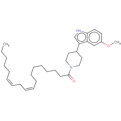 Chemical structure of BindingDB Monomer ID 582554