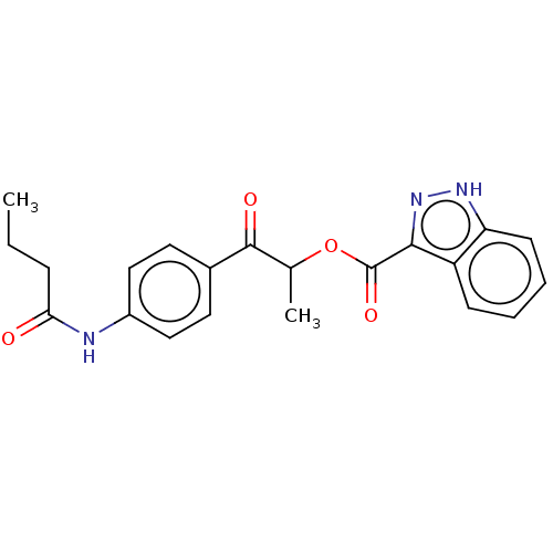 Chemical structure of BindingDB Monomer ID 582672