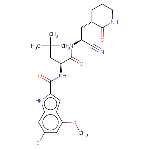 Chemical structure of BindingDB Monomer ID 582824