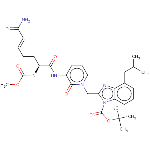 Chemical structure of BindingDB Monomer ID 582842