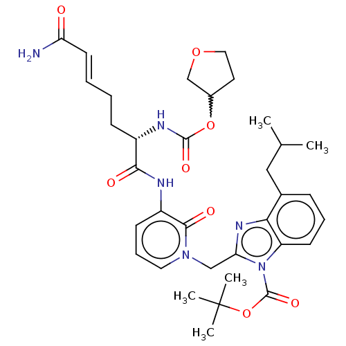 Chemical structure of BindingDB Monomer ID 582857