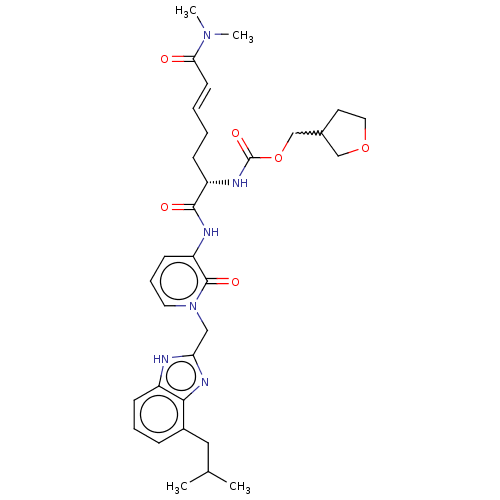 Chemical structure of BindingDB Monomer ID 582858