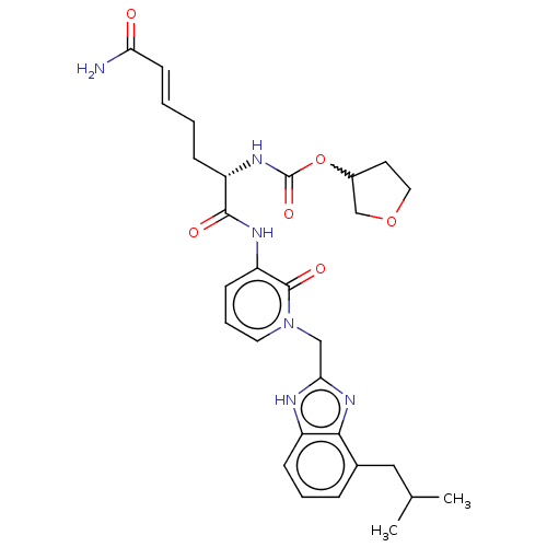 Chemical structure of BindingDB Monomer ID 582868