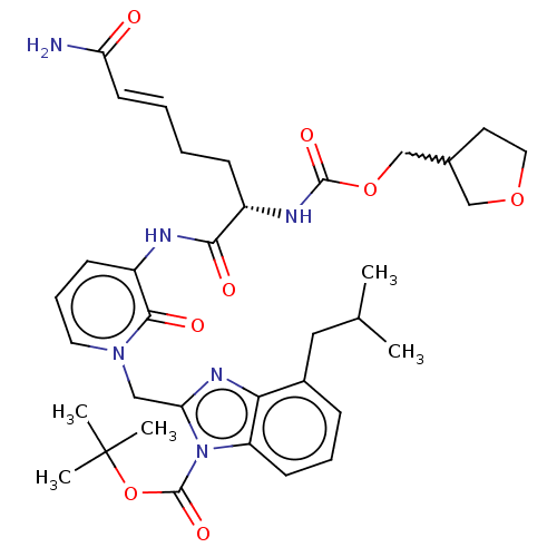 Chemical structure of BindingDB Monomer ID 582869