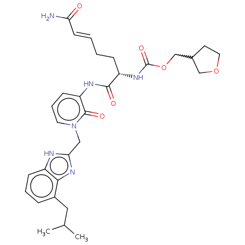 Chemical structure of BindingDB Monomer ID 582870