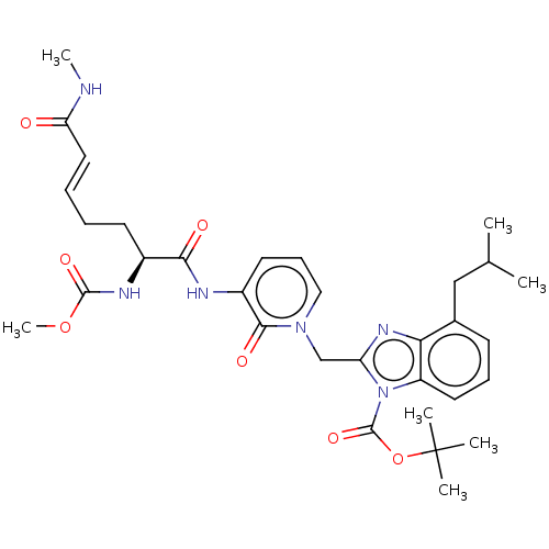Chemical structure of BindingDB Monomer ID 582873