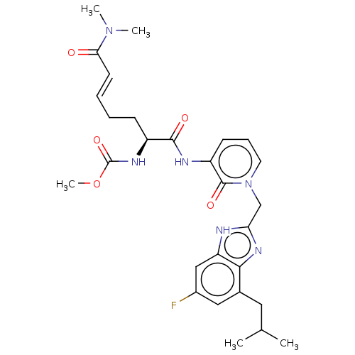 Chemical structure of BindingDB Monomer ID 582888