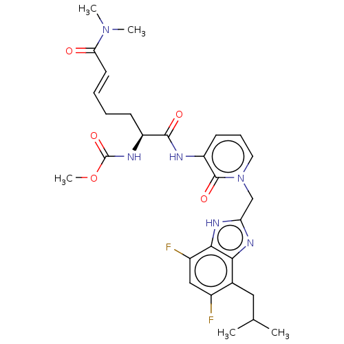 Chemical structure of BindingDB Monomer ID 582894