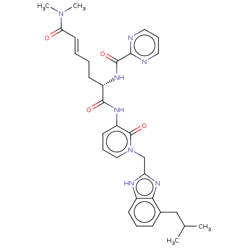 Chemical structure of BindingDB Monomer ID 582897