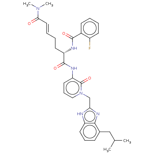 Chemical structure of BindingDB Monomer ID 582899