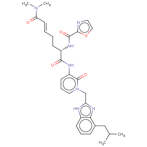 Chemical structure of BindingDB Monomer ID 582900