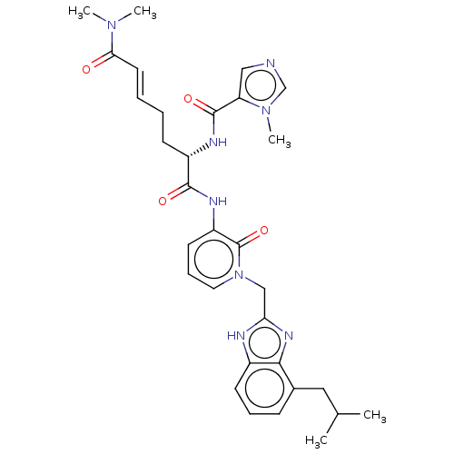 Chemical structure of BindingDB Monomer ID 582901