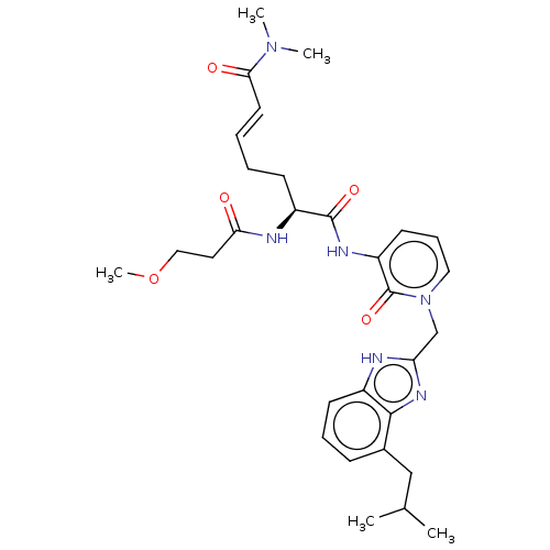 Chemical structure of BindingDB Monomer ID 582904