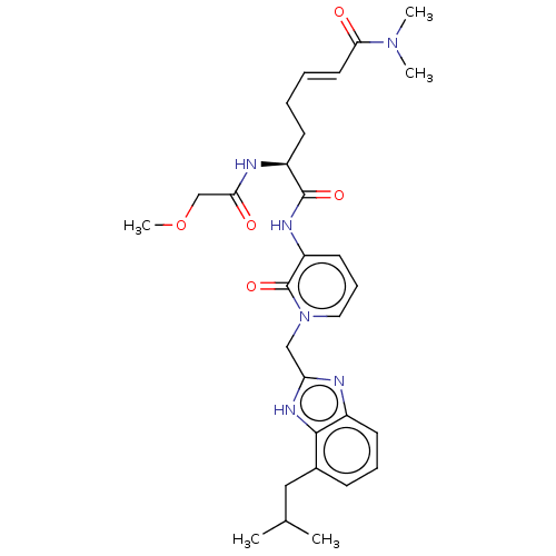 Chemical structure of BindingDB Monomer ID 582905