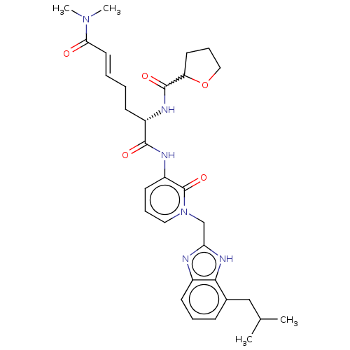 Chemical structure of BindingDB Monomer ID 582906