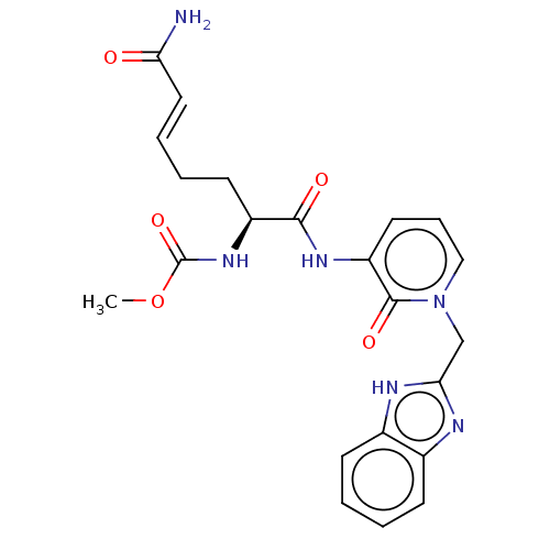 Chemical structure of BindingDB Monomer ID 582910