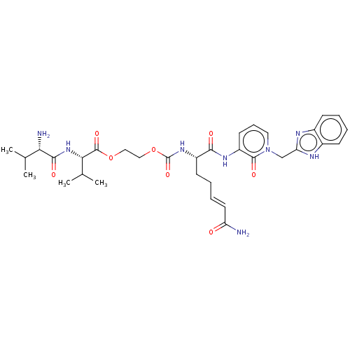 Chemical structure of BindingDB Monomer ID 582927