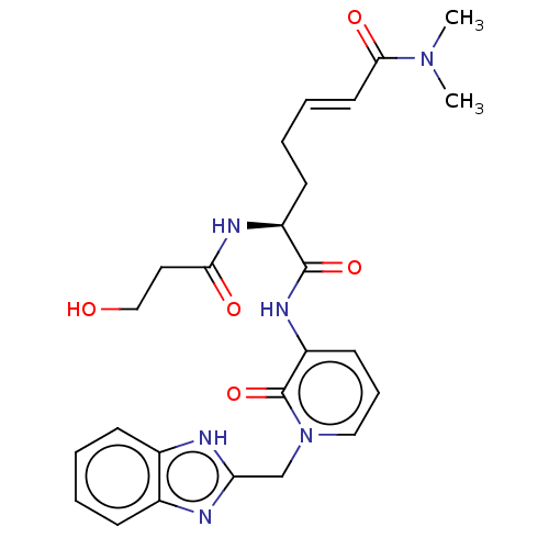 Chemical structure of BindingDB Monomer ID 582931
