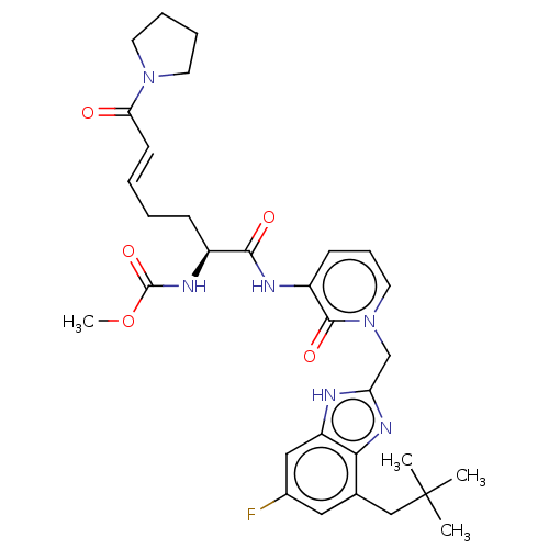Chemical structure of BindingDB Monomer ID 582935