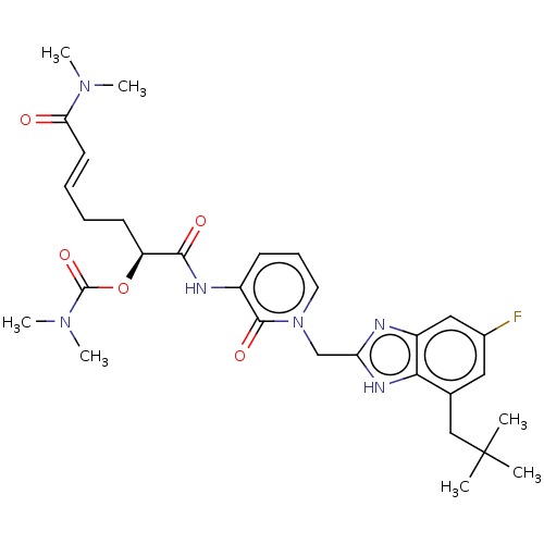 Chemical structure of BindingDB Monomer ID 582936