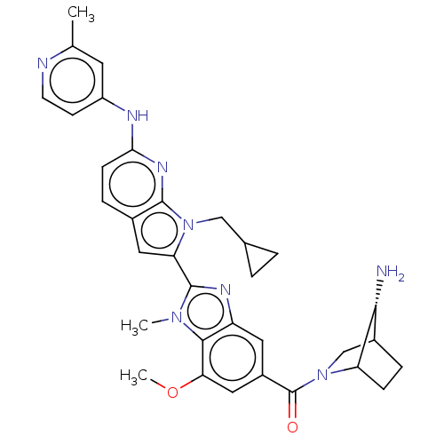 Chemical structure of BindingDB Monomer ID 583160
