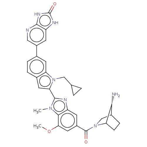 Chemical structure of BindingDB Monomer ID 583298