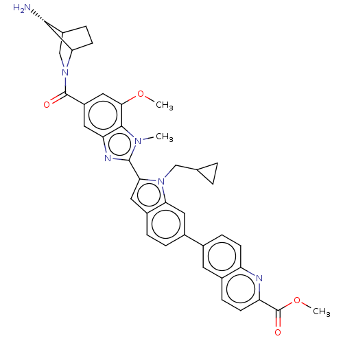 Chemical structure of BindingDB Monomer ID 583500