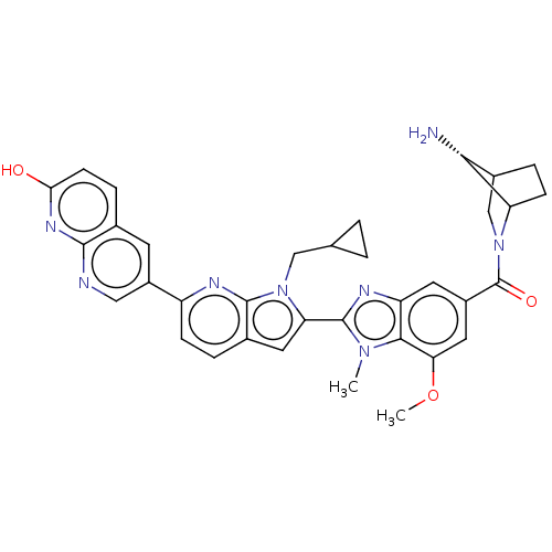 Chemical structure of BindingDB Monomer ID 583584