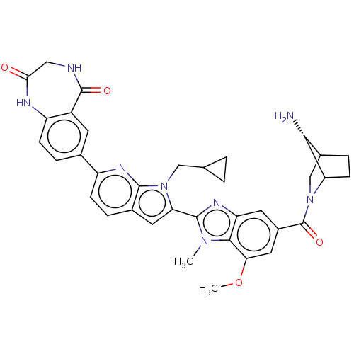 Chemical structure of BindingDB Monomer ID 583839