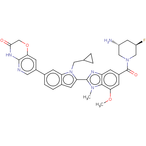 Chemical structure of BindingDB Monomer ID 583884