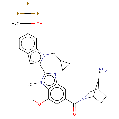 Chemical structure of BindingDB Monomer ID 584086
