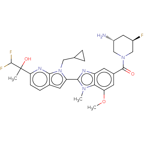 Chemical structure of BindingDB Monomer ID 584110