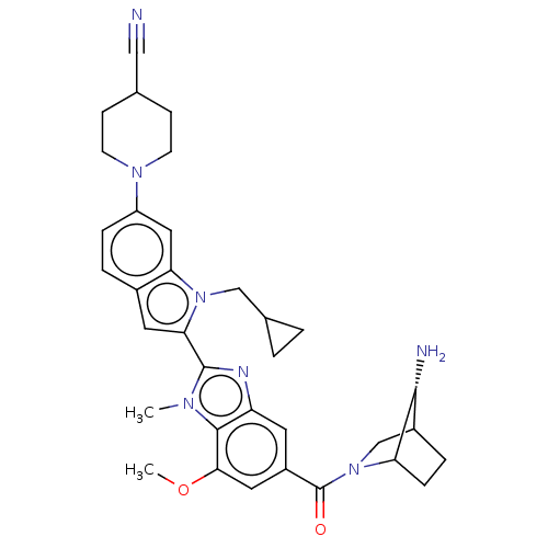 Chemical structure of BindingDB Monomer ID 584173