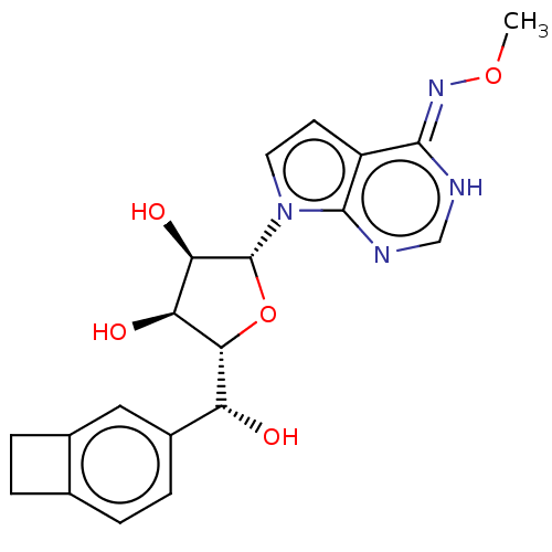 Chemical structure of BindingDB Monomer ID 584227