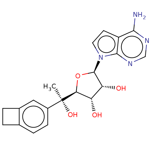 Chemical structure of BindingDB Monomer ID 584235