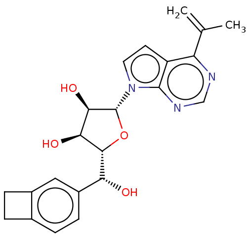 Chemical structure of BindingDB Monomer ID 584236