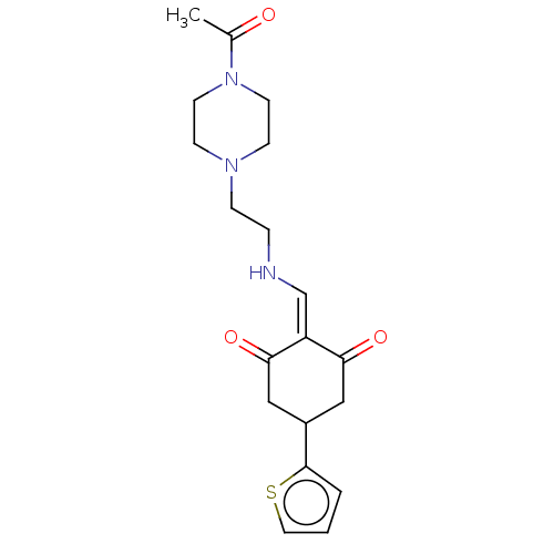 Chemical structure of BindingDB Monomer ID 585012