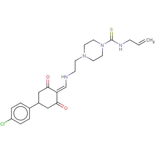Chemical structure of BindingDB Monomer ID 585014
