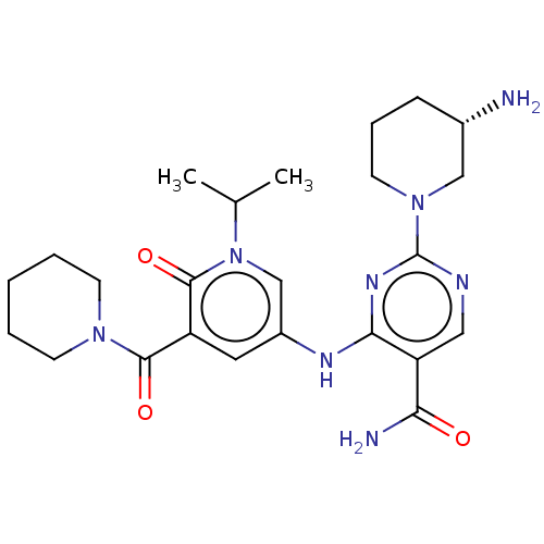 Chemical structure of BindingDB Monomer ID 585173
