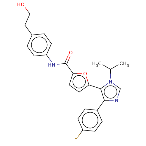 Chemical structure of BindingDB Monomer ID 585255