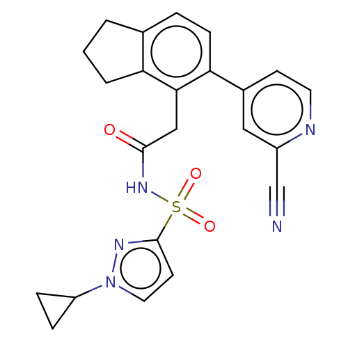 Chemical structure of BindingDB Monomer ID 585284