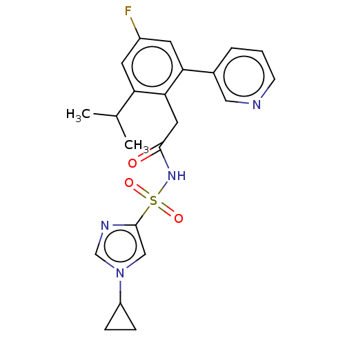 Chemical structure of BindingDB Monomer ID 585289