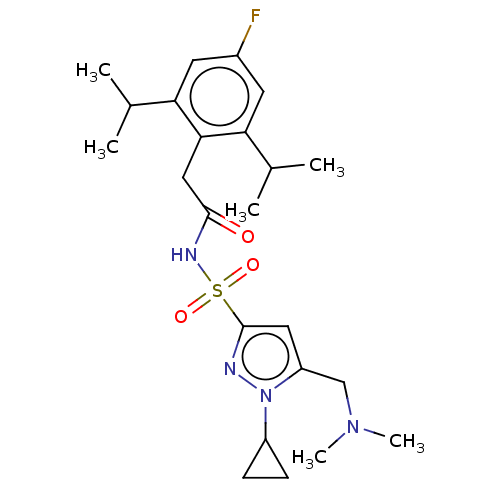 Chemical structure of BindingDB Monomer ID 585314