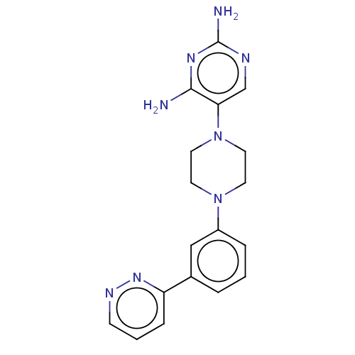 Chemical structure of BindingDB Monomer ID 585345