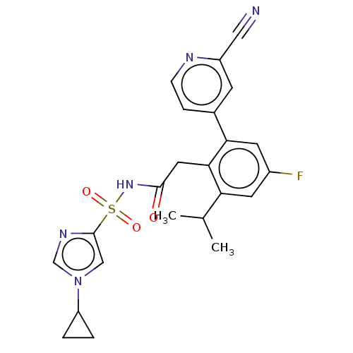 Chemical structure of BindingDB Monomer ID 585356