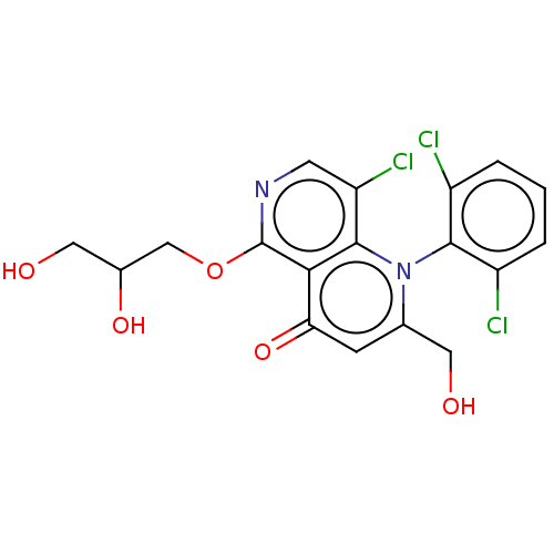 Chemical structure of BindingDB Monomer ID 585682