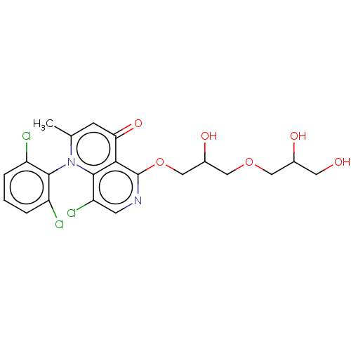 Chemical structure of BindingDB Monomer ID 585699