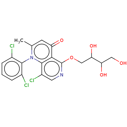 Chemical structure of BindingDB Monomer ID 585705